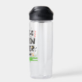 Kleine avonturier Alligator Waterfles (Achterkant)