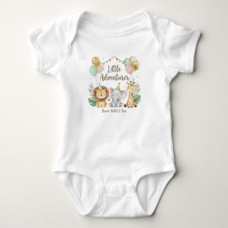Kleine Avonturier Baby Body – Dapper, Wild & Fr Romper
