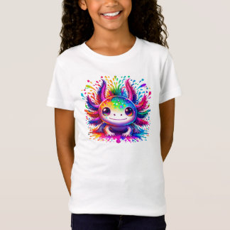 Kleine Axolotl, grote dromen: een regenboogavontuu T-shirt
