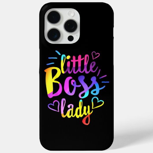 Kleine baas dame meisjes kinderen dochter baby min Case-Mate iPhone case (Achterkant)