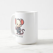 Kleine Baas-Muis Koffiemok (Voorkant links)