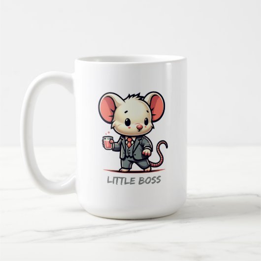 Kleine Baas-Muis Koffiemok (Links)