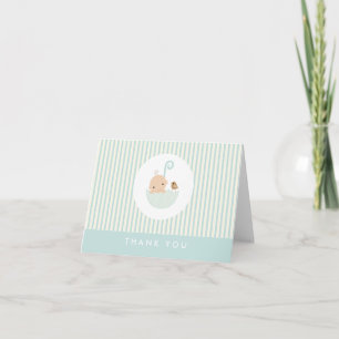 {kleine baby} baby shower dank u kaart