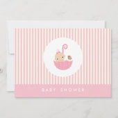 {kleine baby} baby shower uitnodiging (Voorkant)