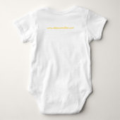 kleine baby boeddha - een officieel rw - product romper (Achterkant)