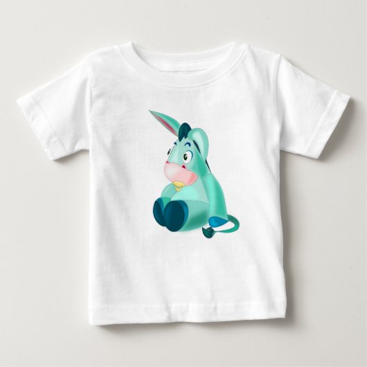 Kleine Baby Donkey Baby T-Shirt - Schilderen (Voorkant)
