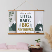 Kleine baby groot hangend wandkleed (Slaapkamer)