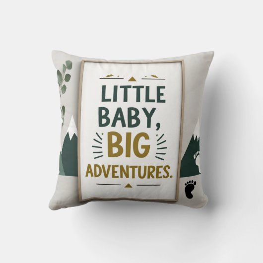 Kleine baby groot kussen (Achterkant)