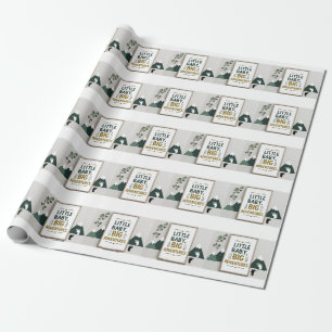 Kleine baby grote cadeaupapier