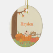 Kleine Baby in Pumpkin Patch Ornament (Rechts)