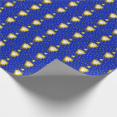 Kleine Baby Jezus in de Manger Wrapping Paper Cadeaupapier (Hoek)