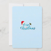 Kleine Baby kerst Kaart (Achterkant)