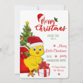 Kleine Baby kerst Kaart (Voorkant)