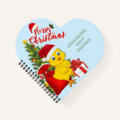 Kleine Baby kerst Notitieboek (Voorkant)