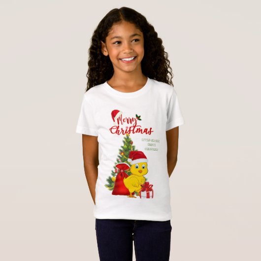 Kleine Baby kerst T-shirt (Voorkant volledig)