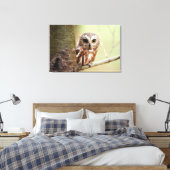 Kleine Baby | Ontarios Canvas Afdruk (Insitu (Slaapkamer))