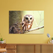 Kleine Baby | Ontarios Canvas Afdruk (Insitu (Woonkamer))