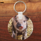 Kleine Baby Piglet Sleutelhanger (Voorkant)