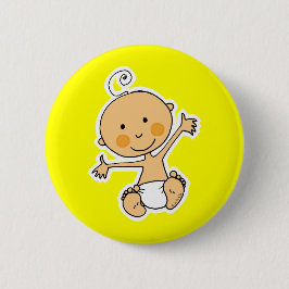 Kleine baby ronde button 5,7 cm