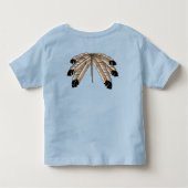 Kleine Baby Shirt Eerste Naties Toddler T-shirt (Achterkant)