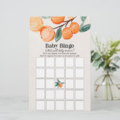 kleine baby shower baby bingo (Staand voorkant)