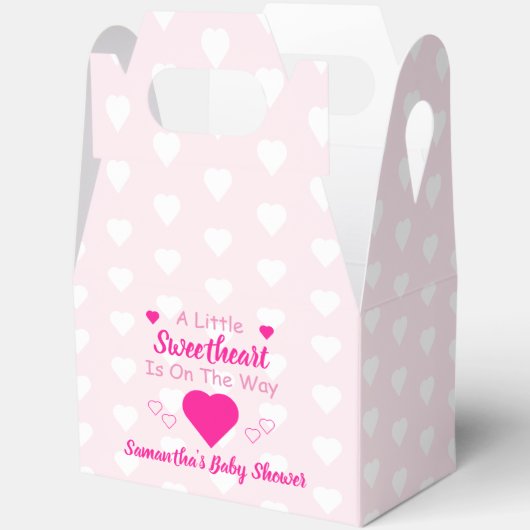 Kleine Baby shower Bedankdoosjes (Open)