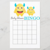 Kleine baby shower bingo (Voorkant)