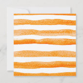 Kleine Baby shower Cutie Peach  Kaart (Achterkant)