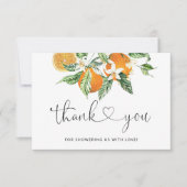 Kleine baby shower dank je kaart (Voorkant)