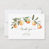 Kleine baby shower dank je kaart (Voorkant)