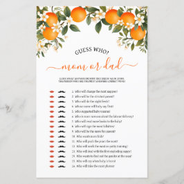 Kleine baby shower- en poppenspel