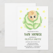 Kleine Baby shower jongen meisje Save The Date (Voorkant / Achterkant)