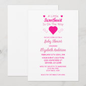 Kleine Baby shower Kaart (Voorkant / Achterkant)
