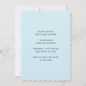 Kleine Baby shower Kaart (Achterkant)