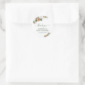 kleine baby shower klassieke ronde sticker (Tas)