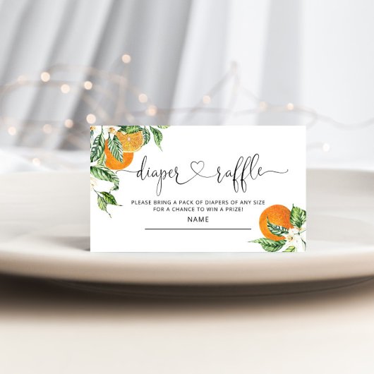 Kleine baby shower-luierkaartje informatiekaartje