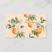 Kleine baby shower-luierkaartje informatiekaartje (Achterkant)