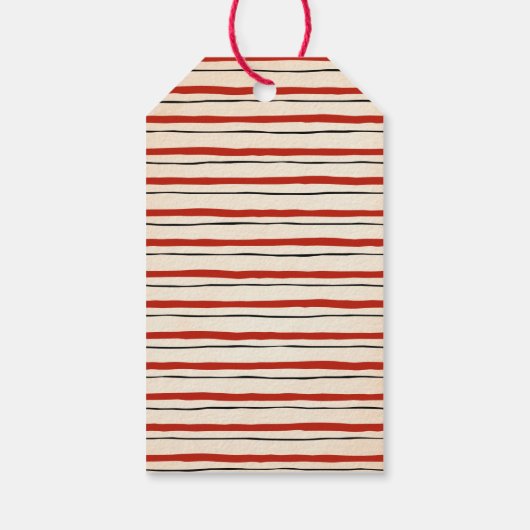 Kleine Baby shower met vuursteentjes Labels Cadeaulabel (Achterkant)