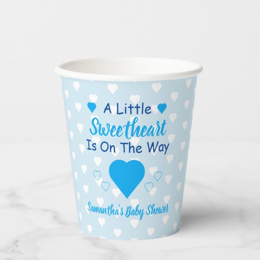 Kleine Baby shower Papieren Bekers (Voorkant)