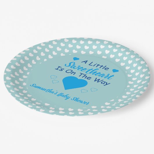 Kleine Baby shower Papieren Bordje