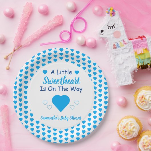 Kleine Baby shower Papieren Bordje (Feest)