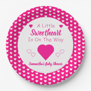 Kleine Baby shower Papieren Bordje