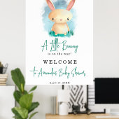 Kleine baby shower poster (Thuiskantoor)