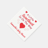 Kleine Baby shower Servet (Hoek)