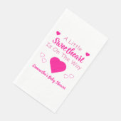 Kleine Baby shower Servet (Hoek)