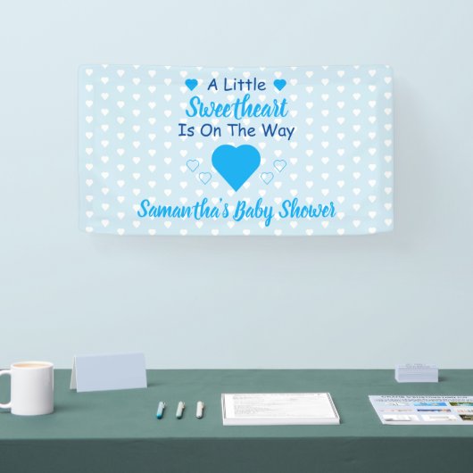 Kleine Baby shower Spandoek (Beurs)