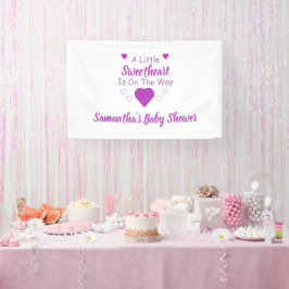 Kleine Baby shower Spandoek