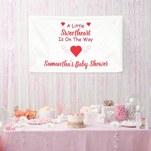 Kleine Baby shower Spandoek (Feest)