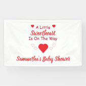 Kleine Baby shower Spandoek (Horizontaal)