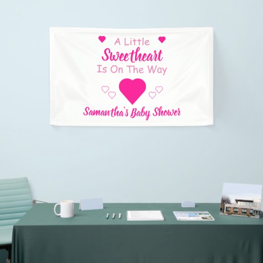 Kleine Baby shower Spandoek (Beurs)